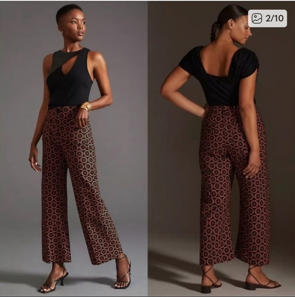 Anthropologie Pants - Anthropologie Maeve Collete Crop Pant
